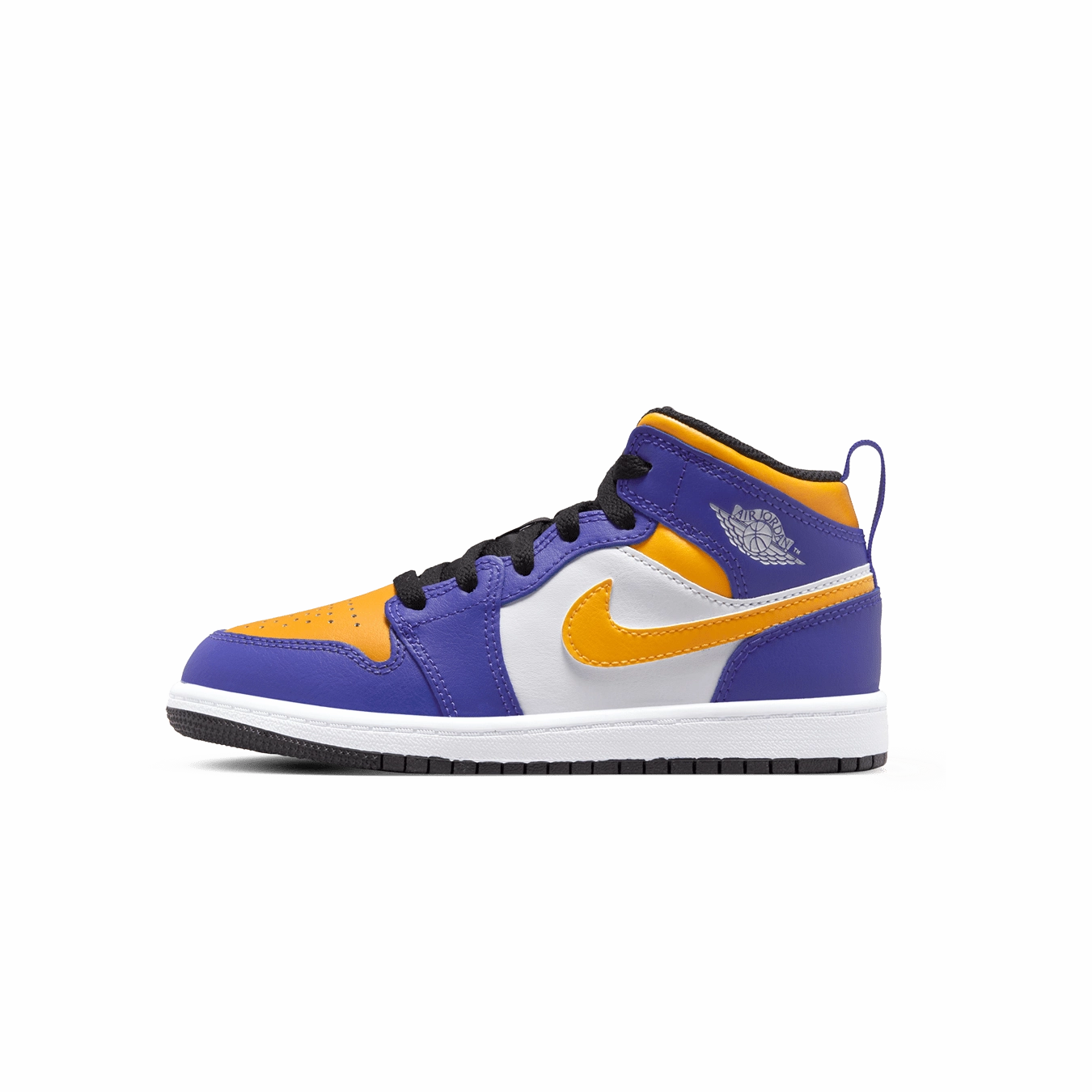 Air Jordan 1 Mid PS 'Lakers' Air Jordan 1 Mid versatile shoes for daily wear