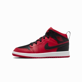 Air Jordan 1 Mid PS 'Reverse Bred' Air Jordan 1 Mid versatile shoes for daily wear