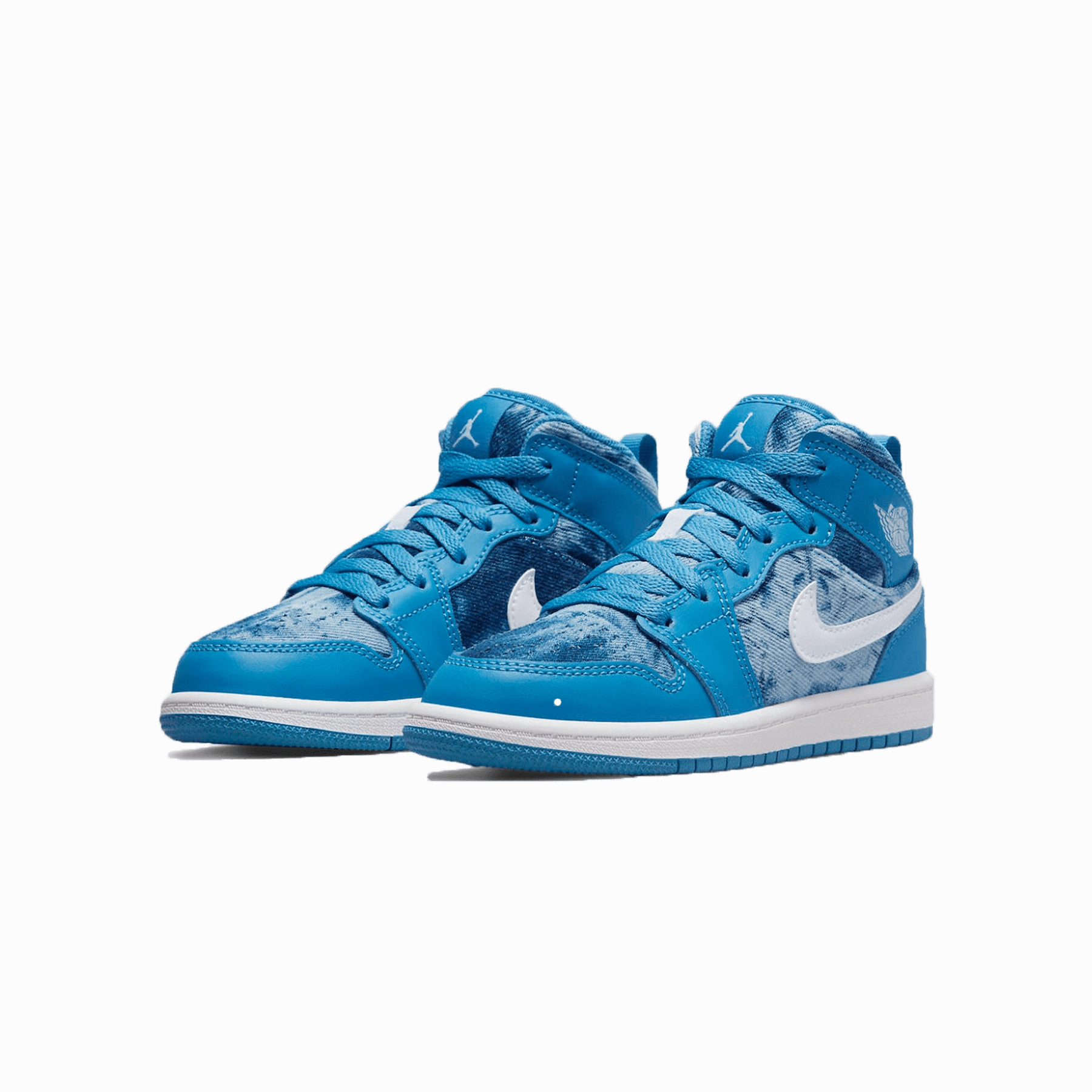 Air Jordan 1 Mid PS 'Washed Denim' Air Jordan 1 Mid streetwear shoes