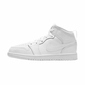 Air Jordan 1 Mid PS Triple White Air Jordan 1 Mid versatile shoes for daily wear