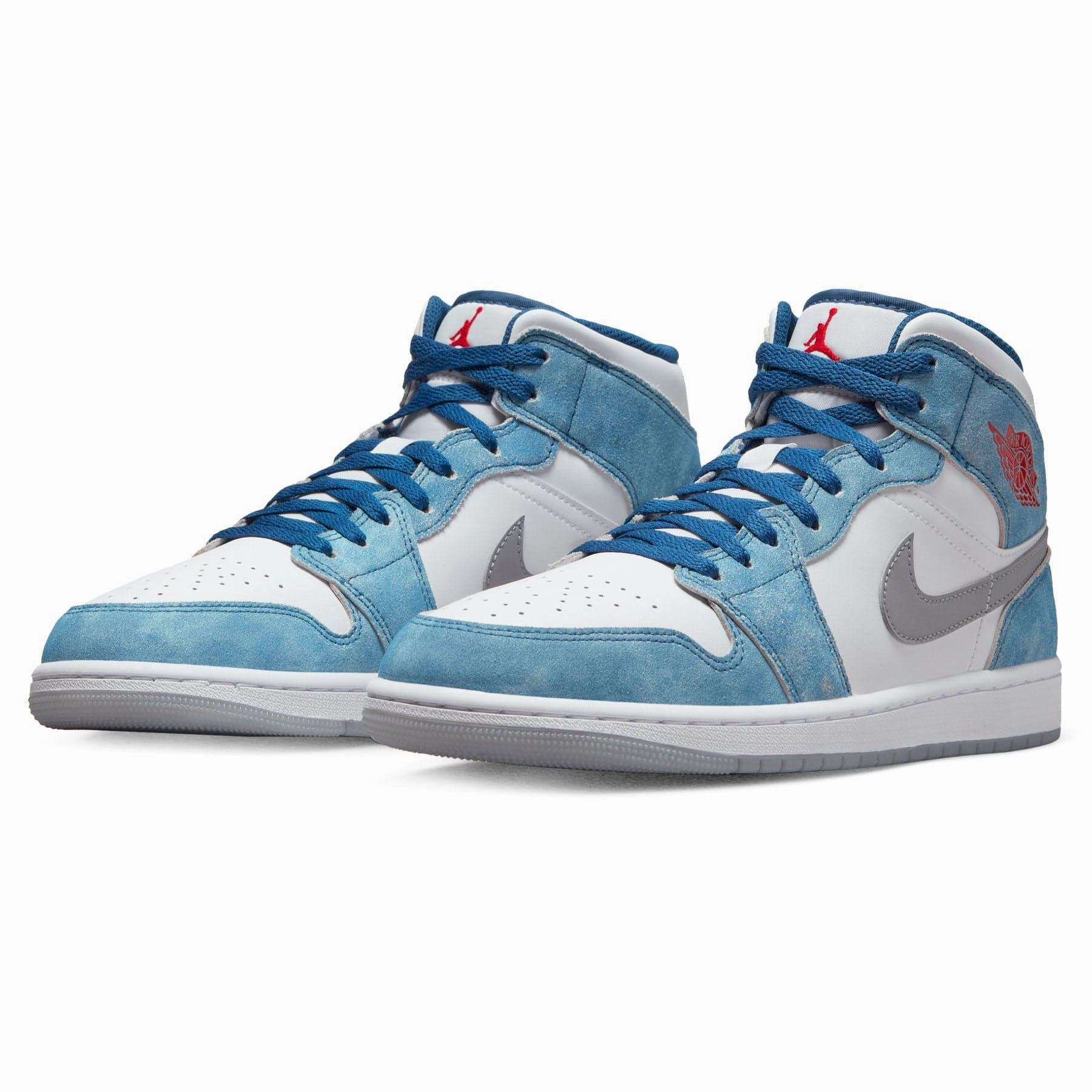 Air Jordan 1 Mid SE 'French Blue' Air Jordan 1 vintage style sneakers