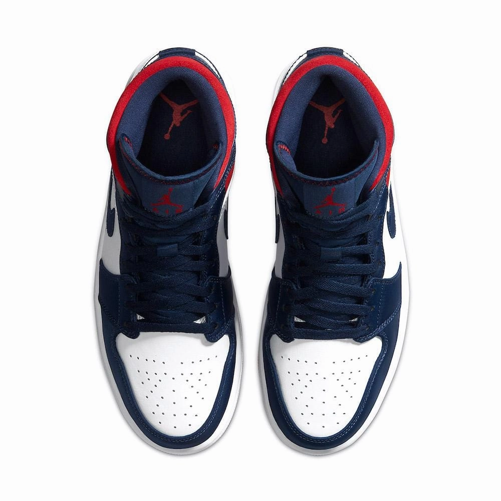 Air Jordan 1 Mid SE ??Olympic USA?? Air Jordan 1 Mid streetwear shoes