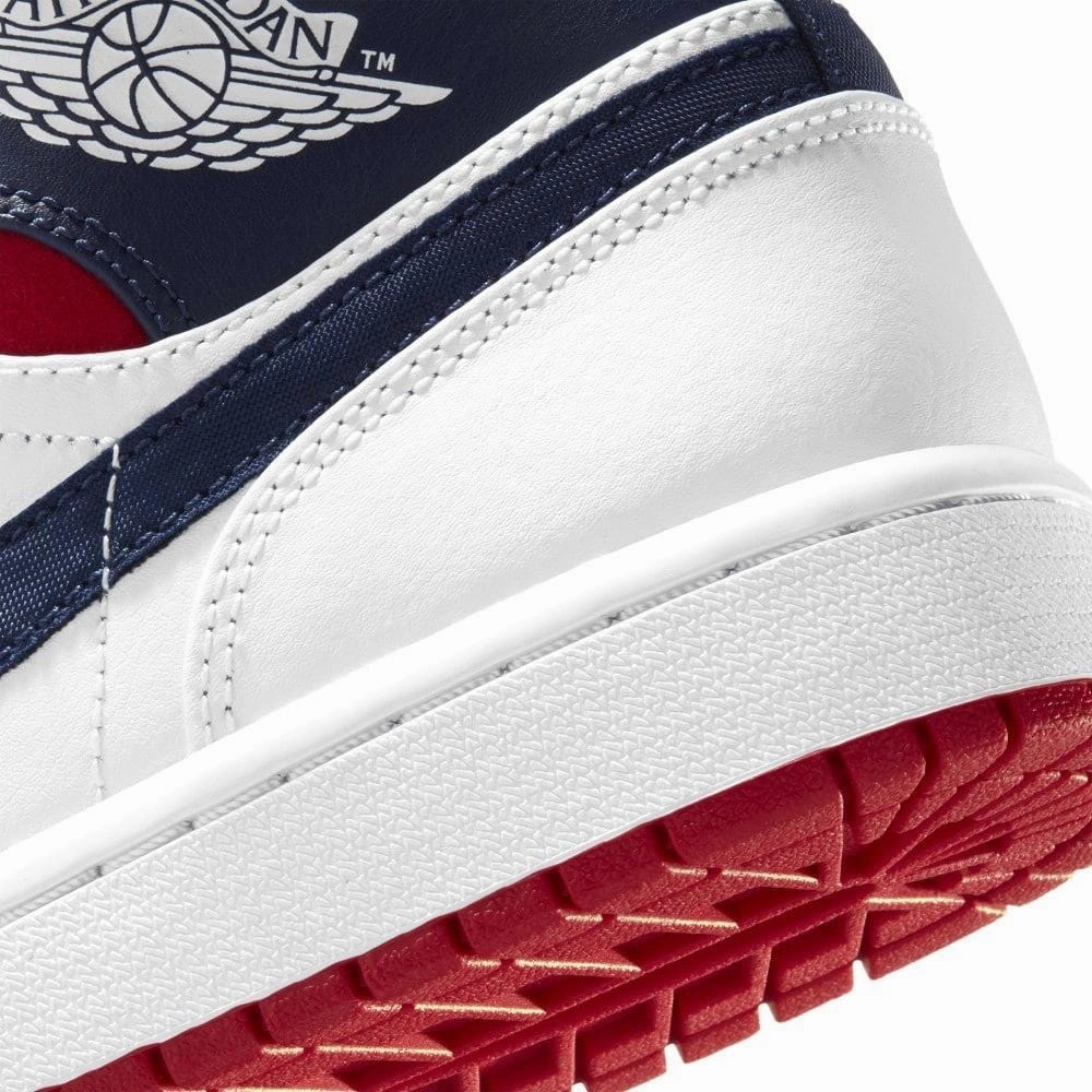 Air Jordan 1 Mid SE ??Olympic USA?? Air Jordan 1 Mid streetwear shoes