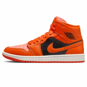 Air Jordan 1 Mid SE 'Rush Orange' Air Jordan 1 Low sneakers perfect for casual outfits