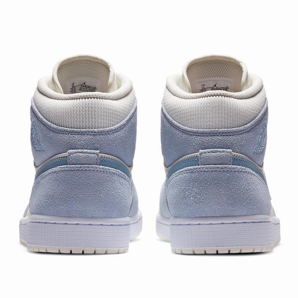 Air Jordan 1 Mid SE 'Sail Light Blue' Air Jordan 1 Mid streetwear shoes