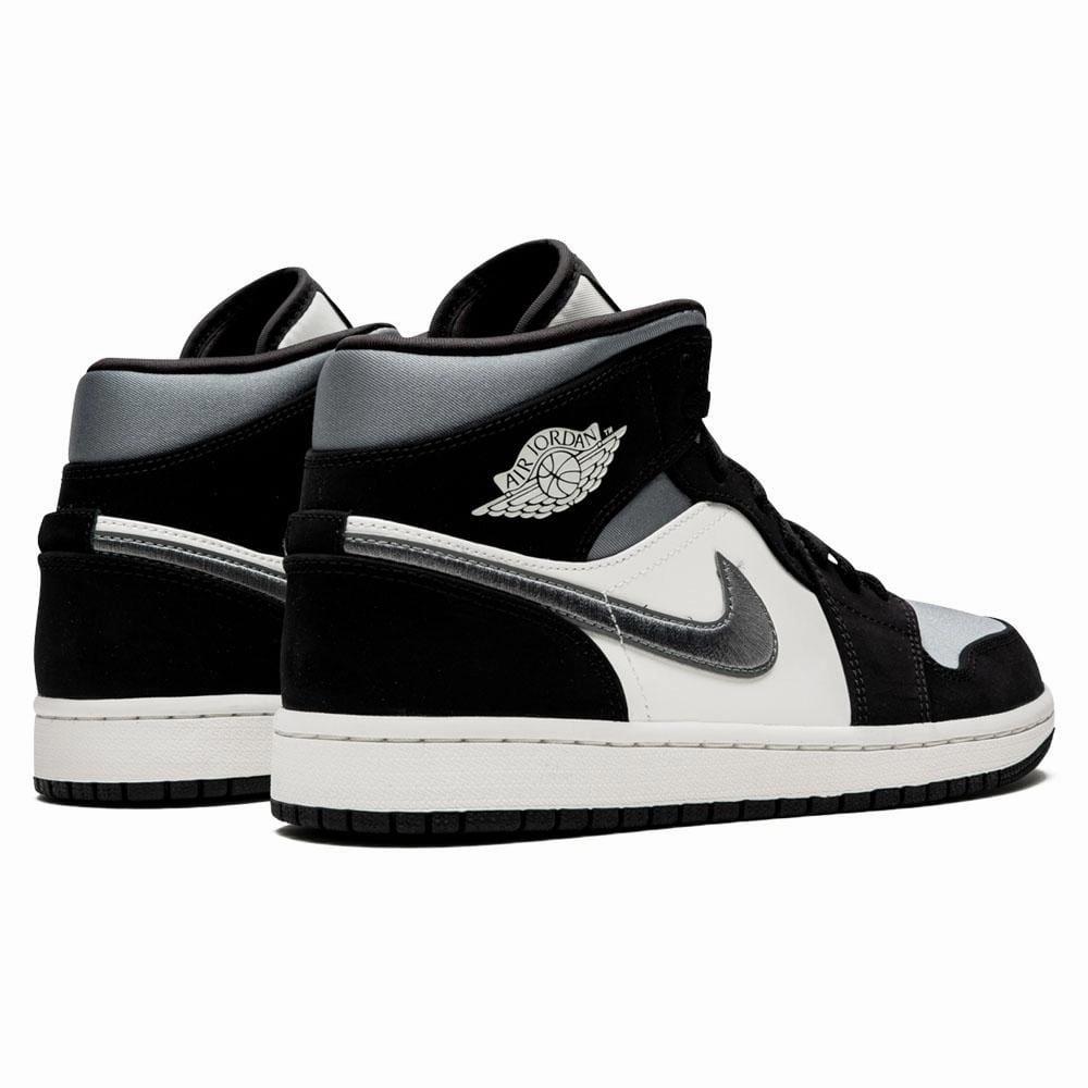 Air Jordan 1 Mid SE 'Satin Smoke Grey' Air Jordan 1 vintage style sneakers