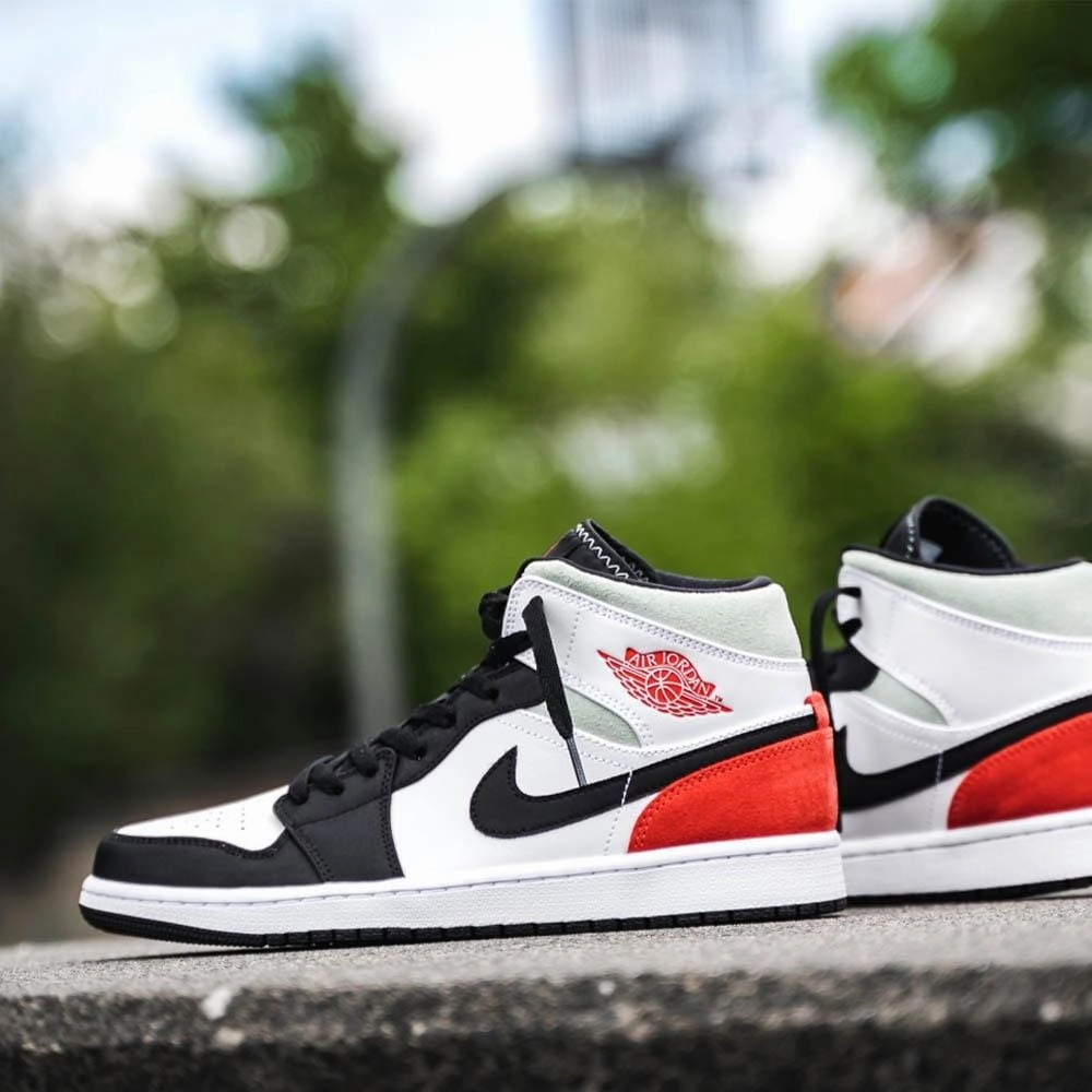 Air Jordan 1 Mid SE 'Union Black Toe' Air Jordan 1 Mid streetwear shoes