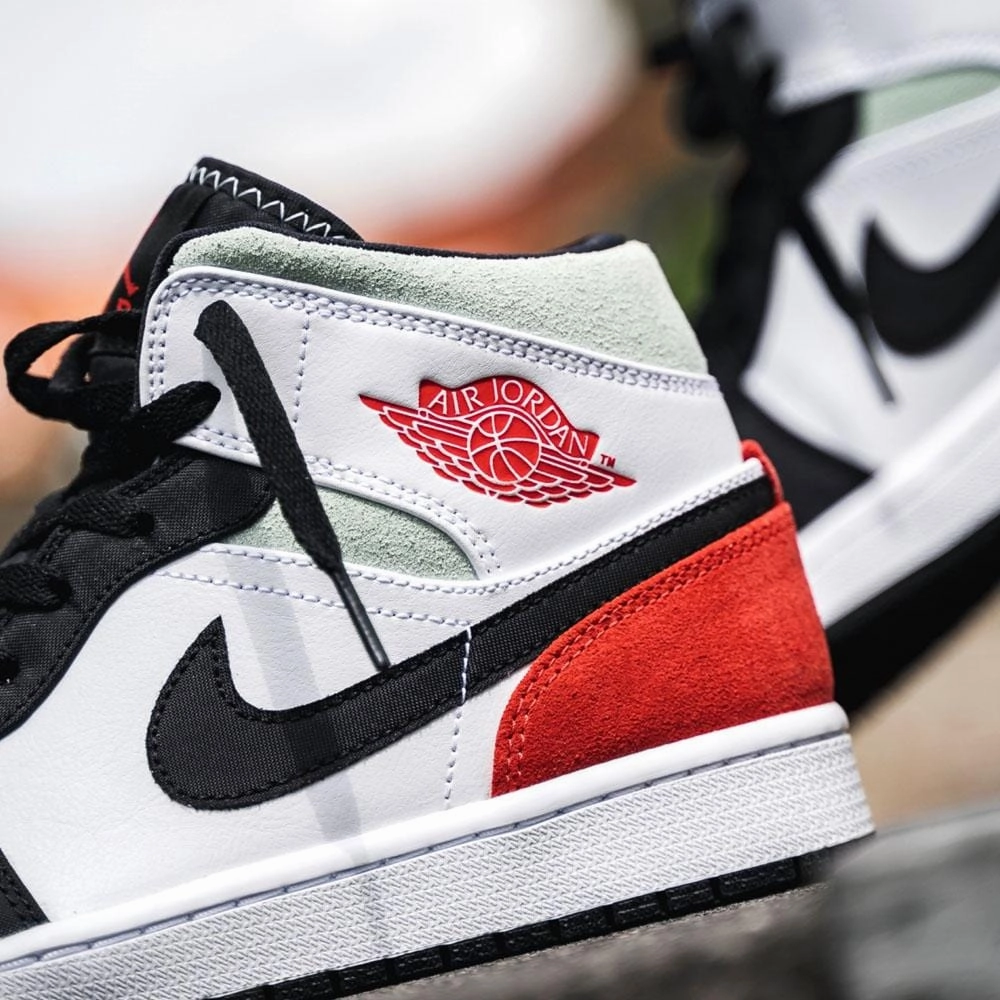 Air Jordan 1 Mid SE 'Union Black Toe' Air Jordan 1 Mid streetwear shoes
