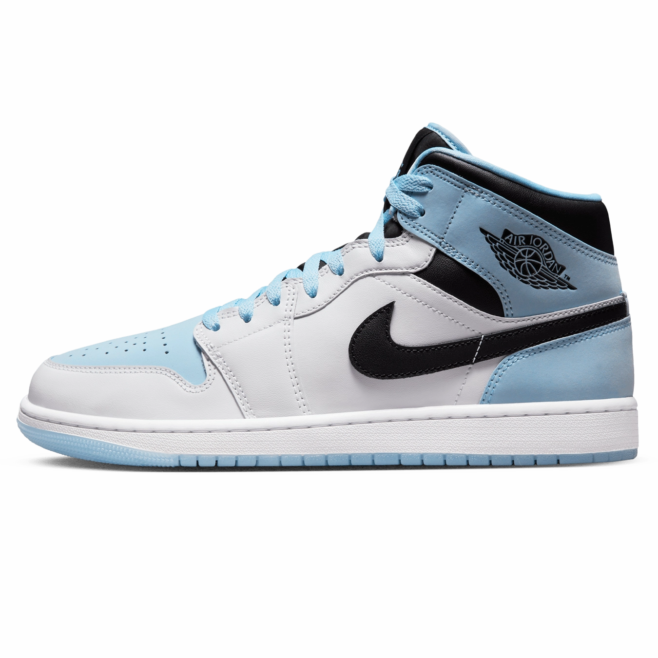 Air Jordan 1 Mid SE 'White Ice Blue' Air Jordan 1 Mid versatile shoes for daily wear