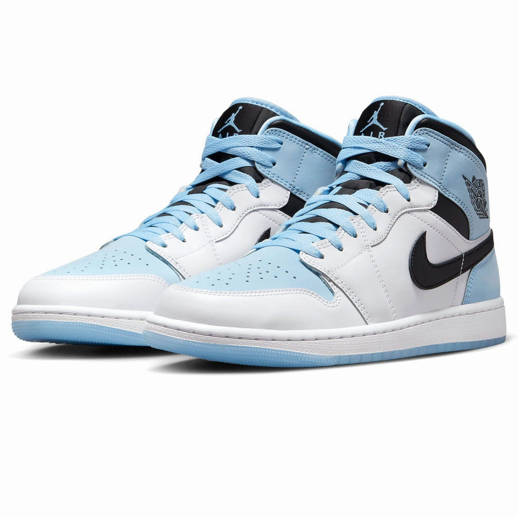 Air Jordan 1 Mid SE 'White Ice Blue' Air Jordan 1 Mid streetwear shoes