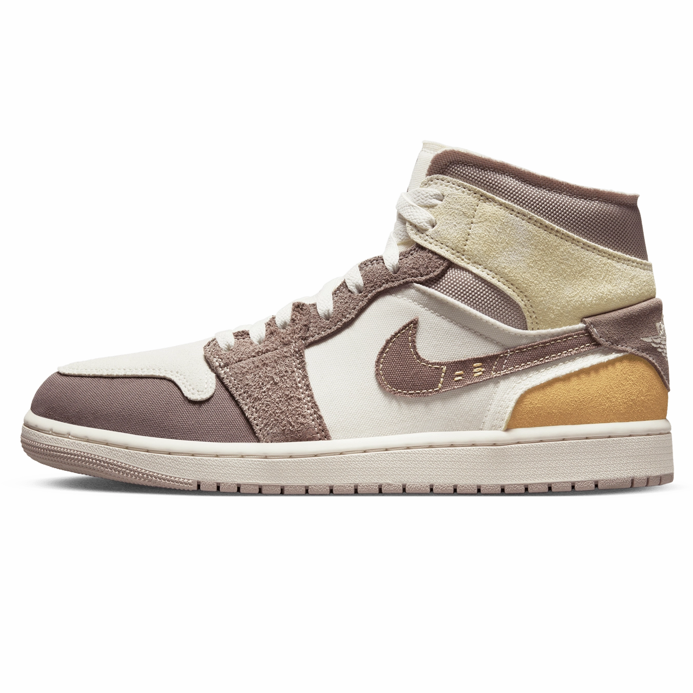 Air Jordan 1 Mid SE Craft 'Inside Out - Taupe Haze' Air Jordan 1 Mid versatile shoes for daily wear