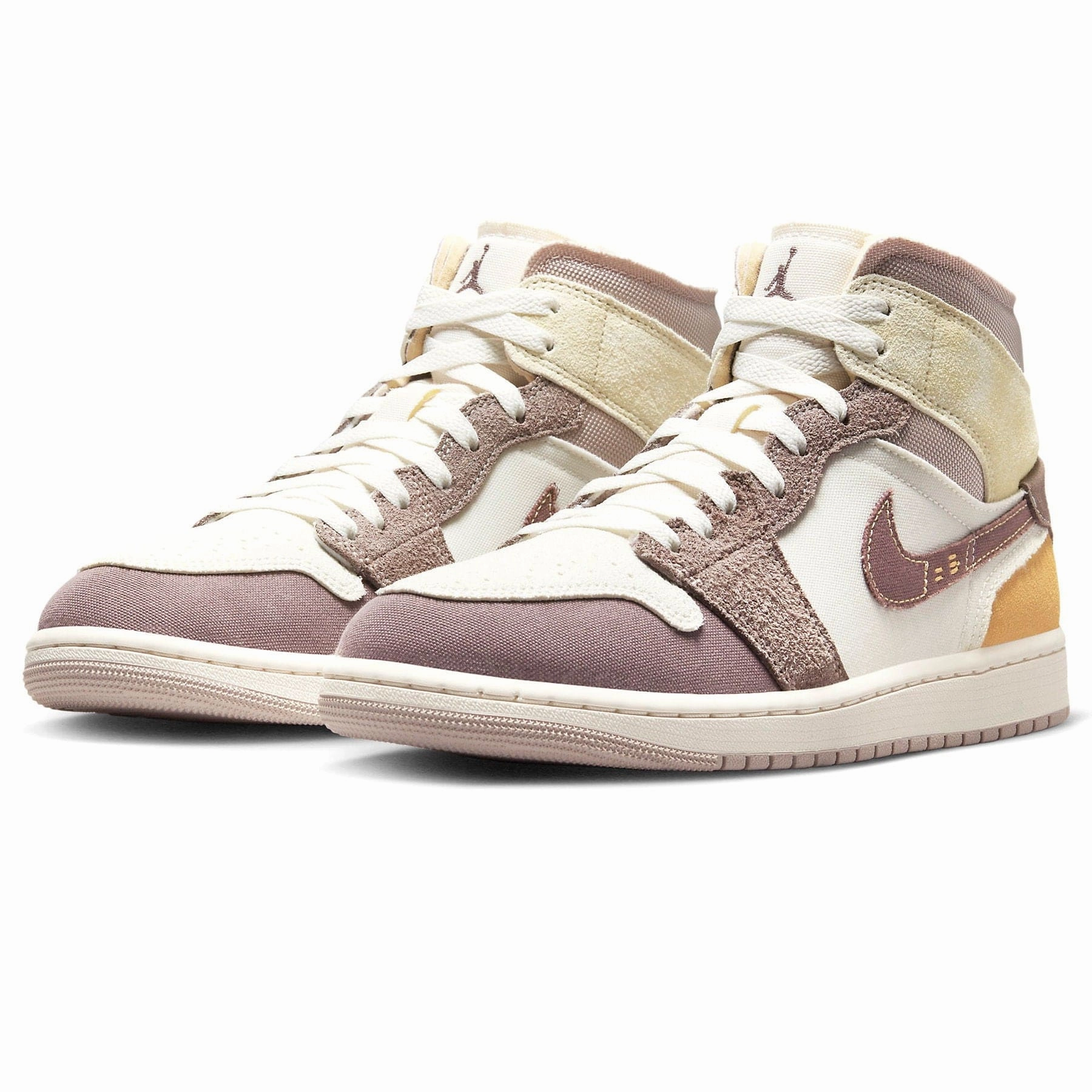 Air Jordan 1 Mid SE Craft 'Inside Out - Taupe Haze' Air Jordan 1 Mid streetwear shoes