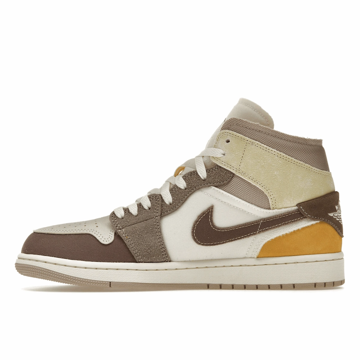 Air Jordan 1 Mid SE Craft Taupe Haze High-cut throwback trainers