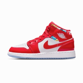 Air Jordan 1 Mid SE GS 'Barcelona Sweater' Air Jordan 1 timeless sneakers for Jordan fans