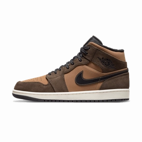 Air Jordan 1 Mid SE GS 'Earth Tone' Air Jordan 1 timeless sneakers for Jordan fans