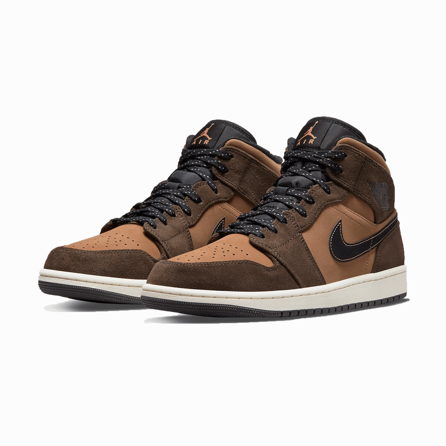 Air Jordan 1 Mid SE GS 'Earth Tone' Air Jordan 1 vintage style sneakers