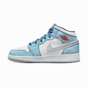 Air Jordan 1 Mid SE GS 'French Blue' Air Jordan 1 Mid versatile shoes for daily wear