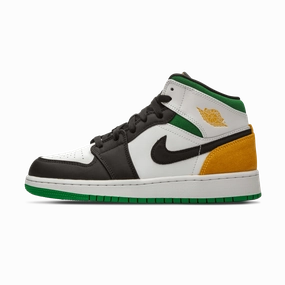 Air Jordan 1 Mid SE GS 'Oakland' Air Jordan 1 Mid versatile shoes for daily wear