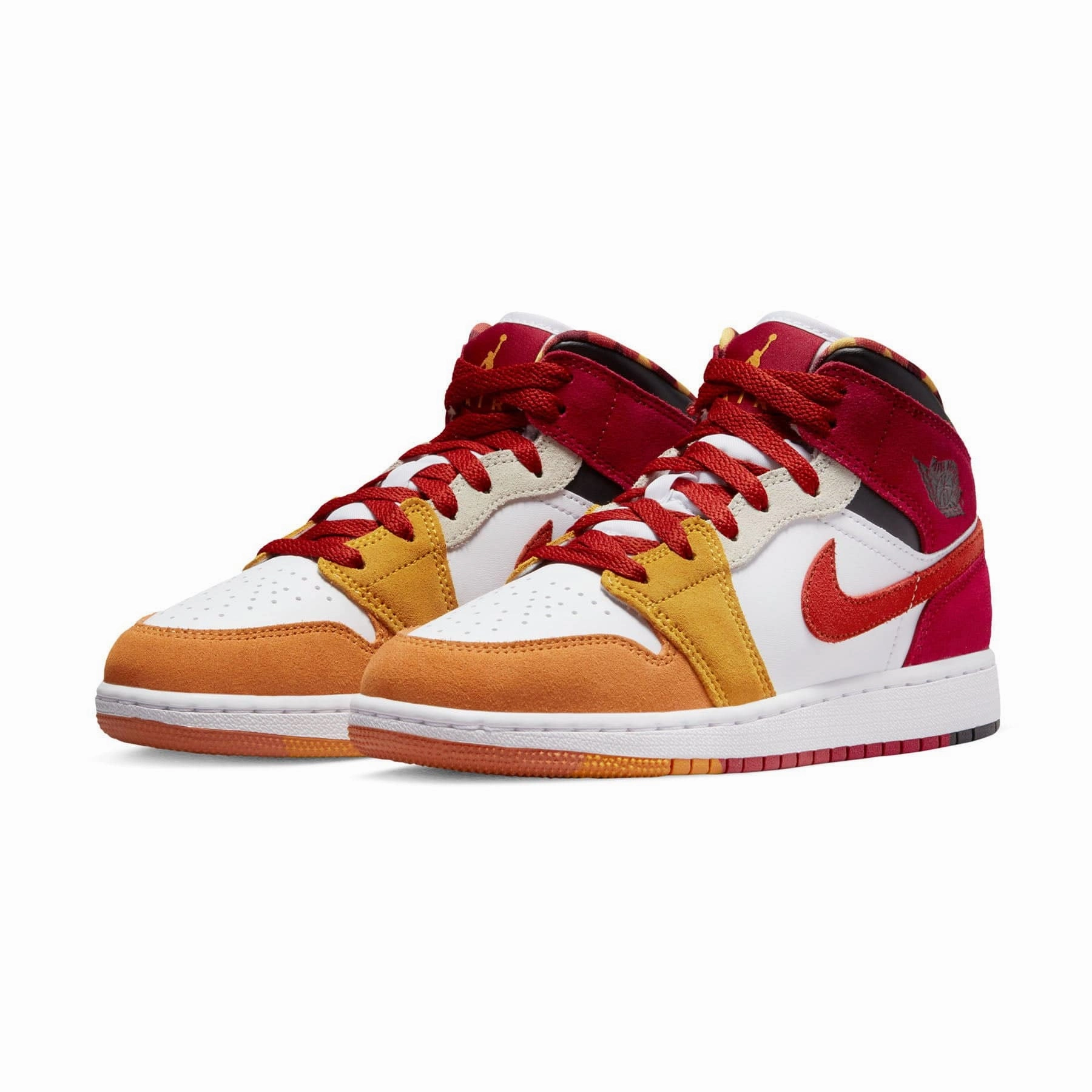Air Jordan 1 Mid SE GS 'Picnic' Air Jordan 1 Mid streetwear shoes