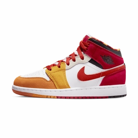 Air Jordan 1 Mid SE GS 'Picnic' Air Jordan 1 Mid versatile shoes for daily wear