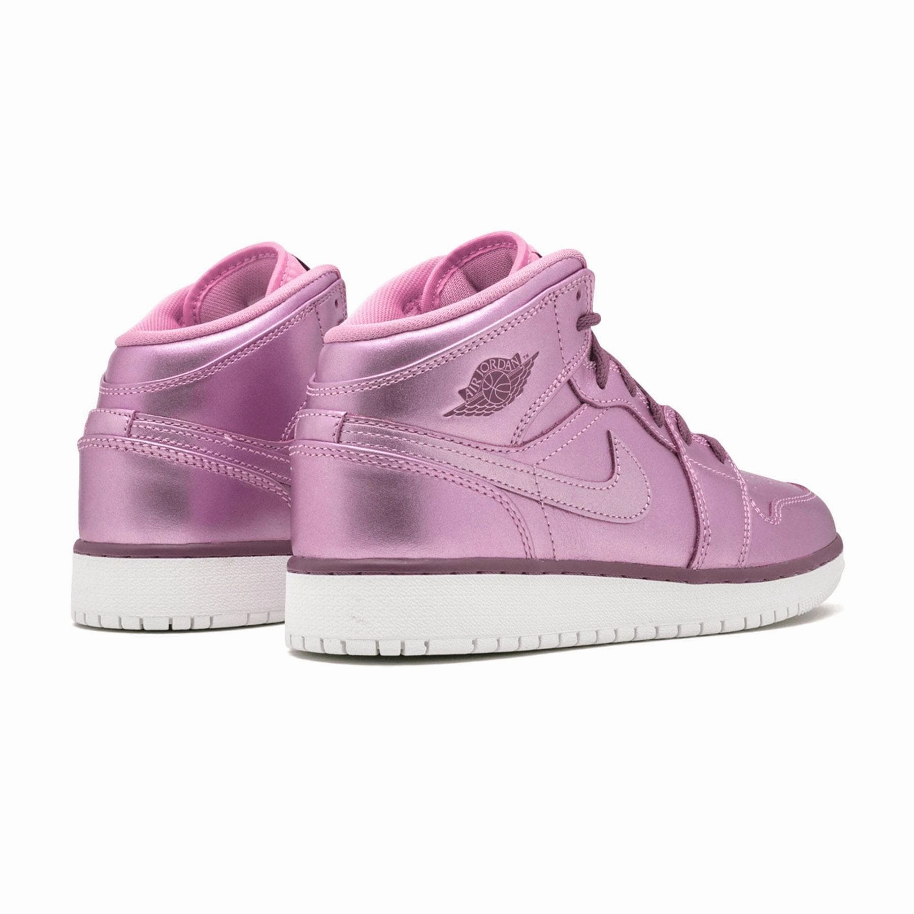 Air Jordan 1 Mid SE GS 'Pink Rose' Air Jordan 1 Mid streetwear shoes