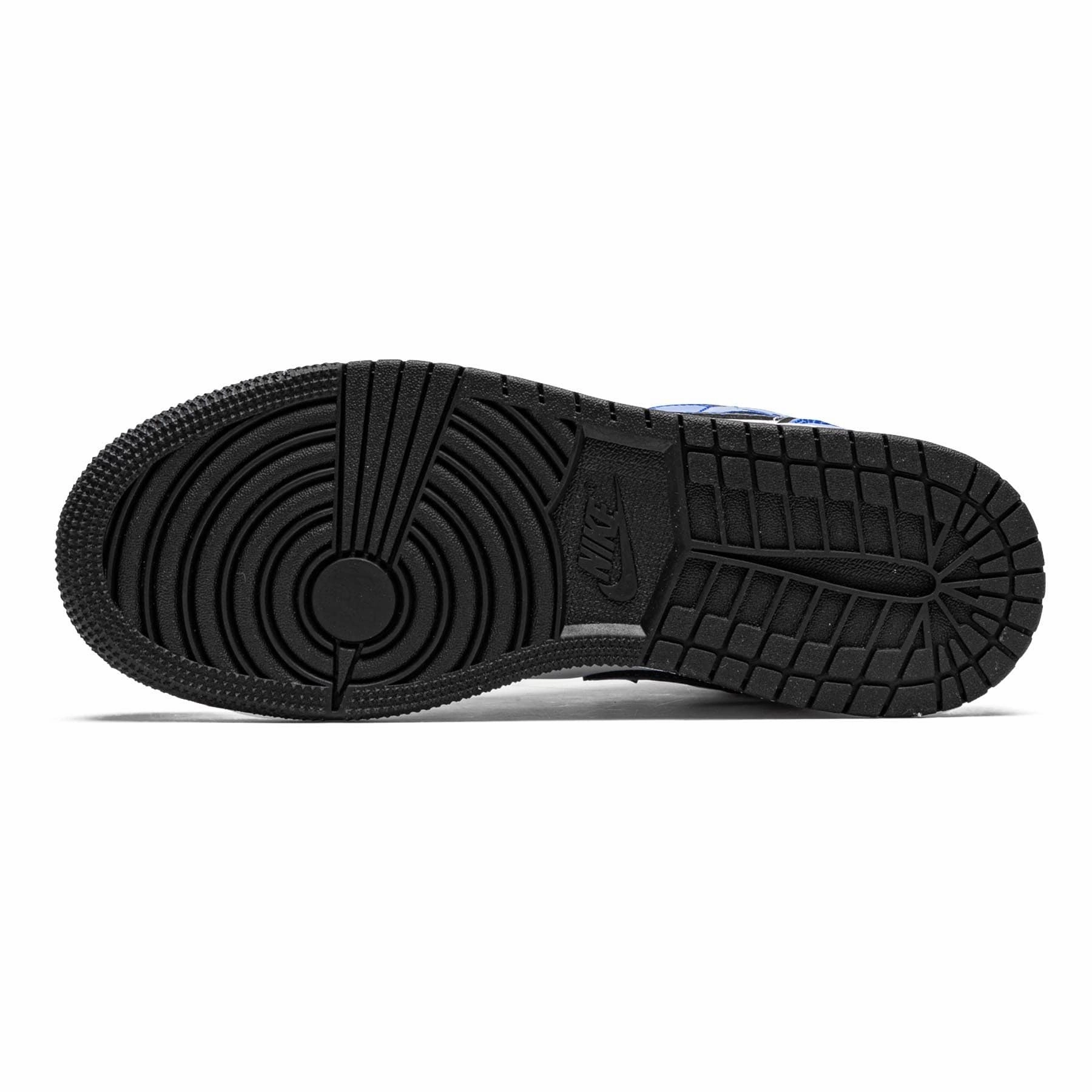 Air Jordan 1 Mid SE GS 'Signal Blue' Air Jordan 1 Mid streetwear shoes