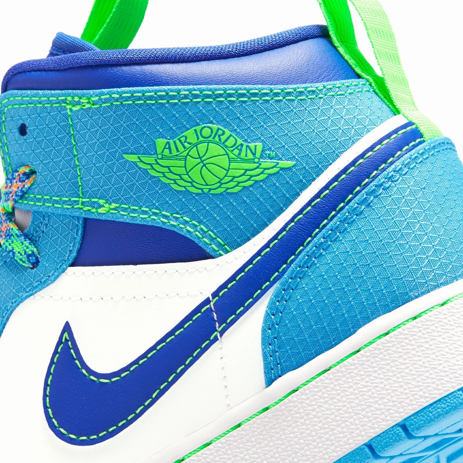 Air Jordan 1 Mid SE GS 'Sprite' Air Jordan 1 Mid streetwear shoes