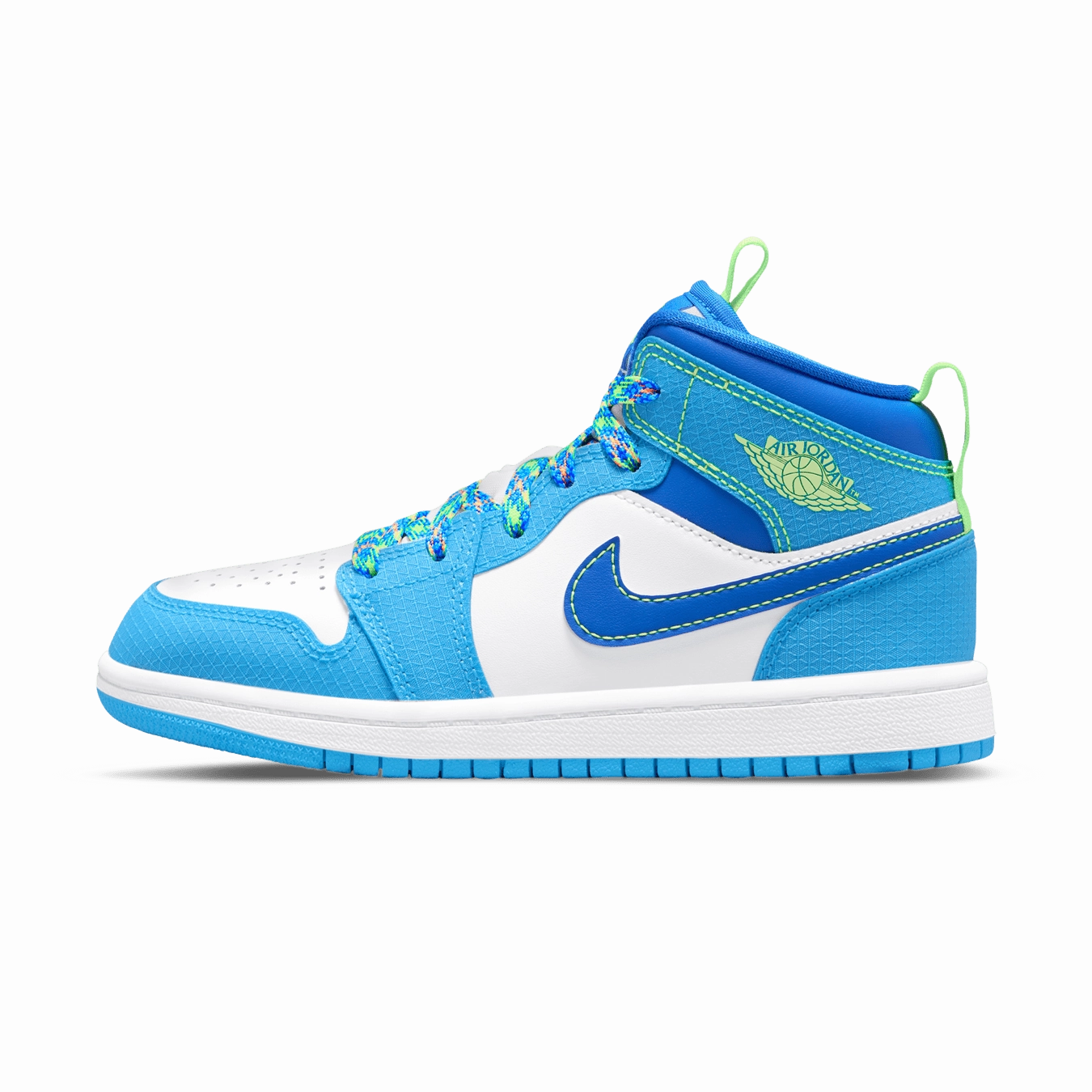 Air Jordan 1 Mid SE GS 'Sprite' Air Jordan 1 Mid versatile shoes for daily wear