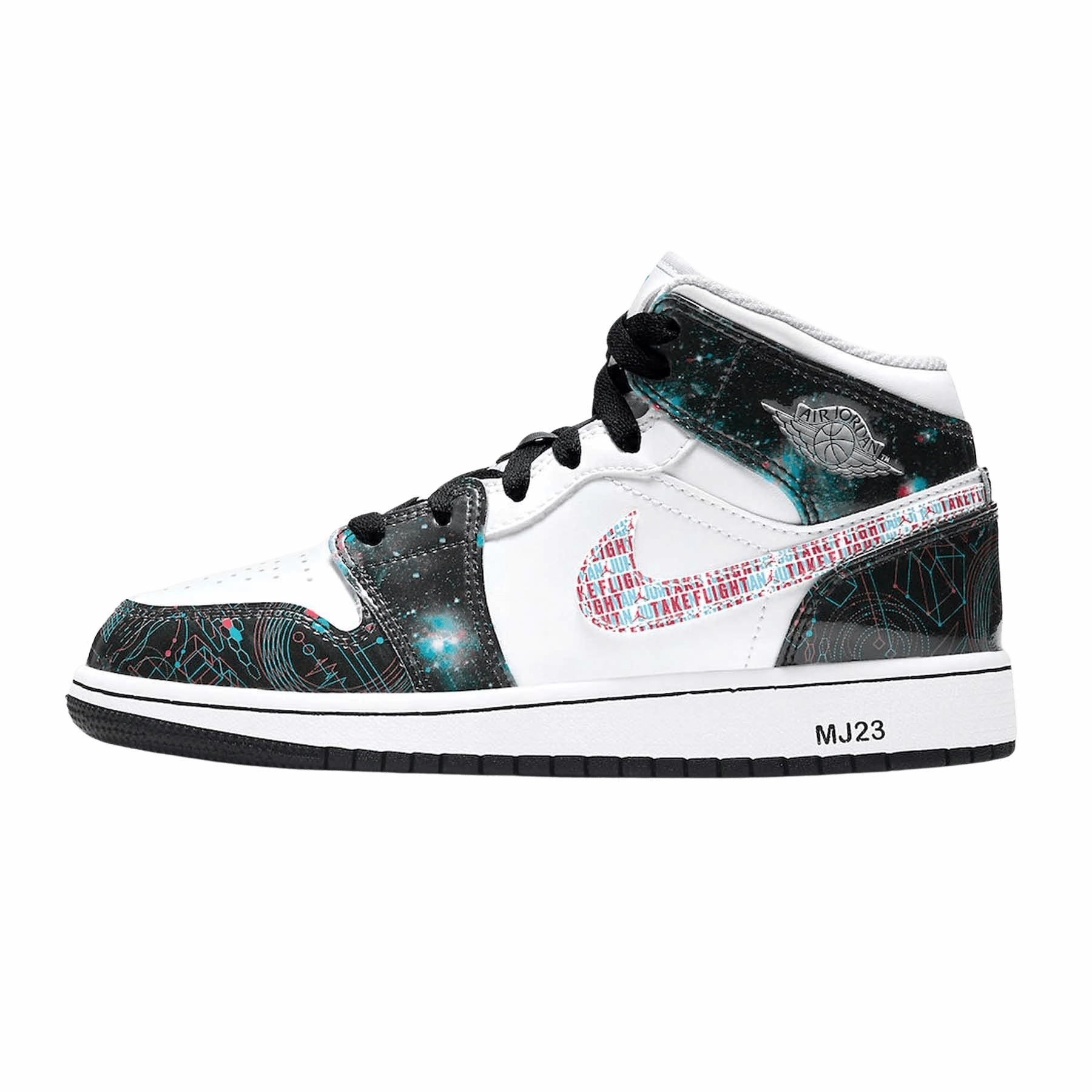 Air Jordan 1 Mid SE GS 'Take Flight' Air Jordan 1 Mid versatile shoes for daily wear