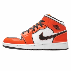 Air Jordan 1 Mid SE GS 'Turf Orange' Air Jordan 1 timeless sneakers for Jordan fans
