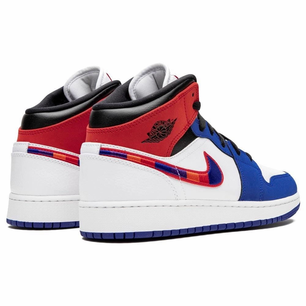 Air Jordan 1 MID SE GS 'University Red' Air Jordan 1 Mid streetwear shoes