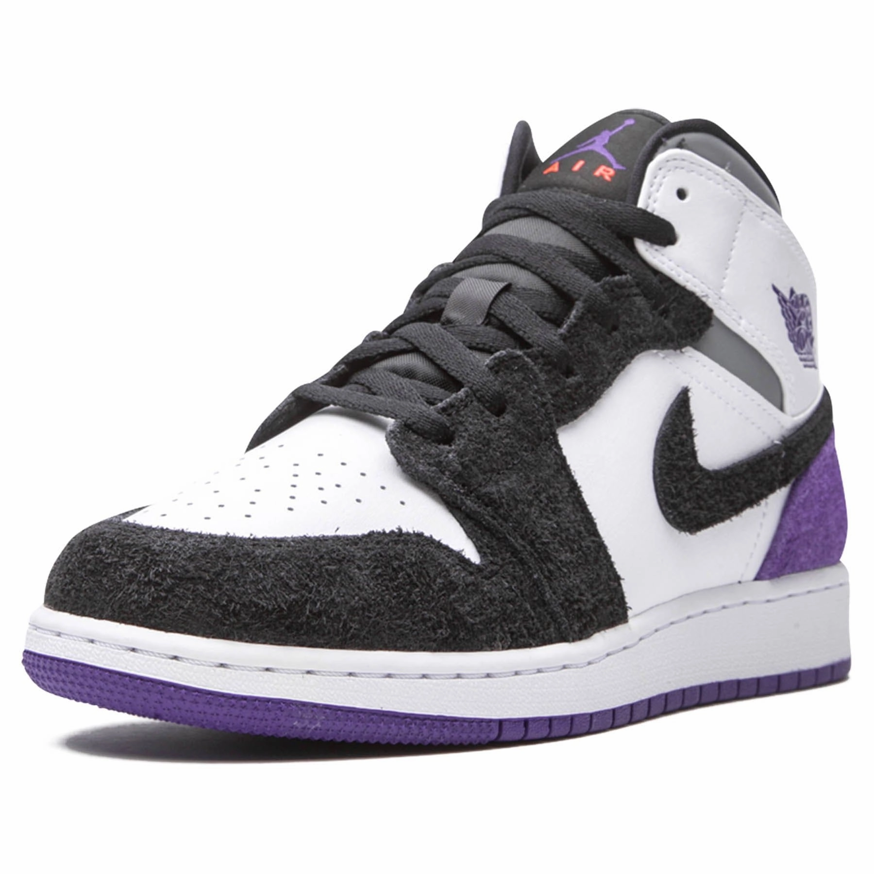 Air Jordan 1 Mid SE GS 'Varsity Purple' Air Jordan 1 vintage style sneakers