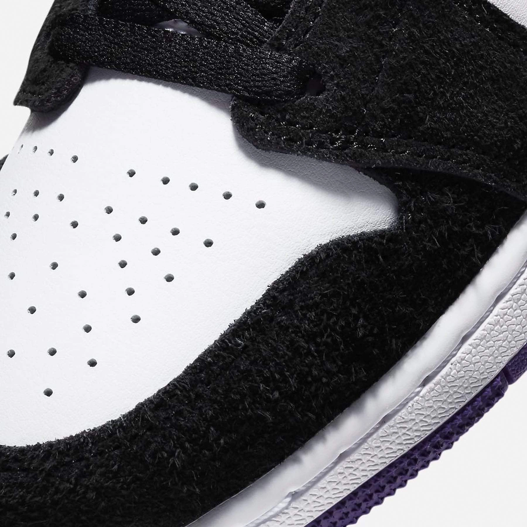 Air Jordan 1 Mid SE GS 'Varsity Purple' Air Jordan 1 vintage style sneakers