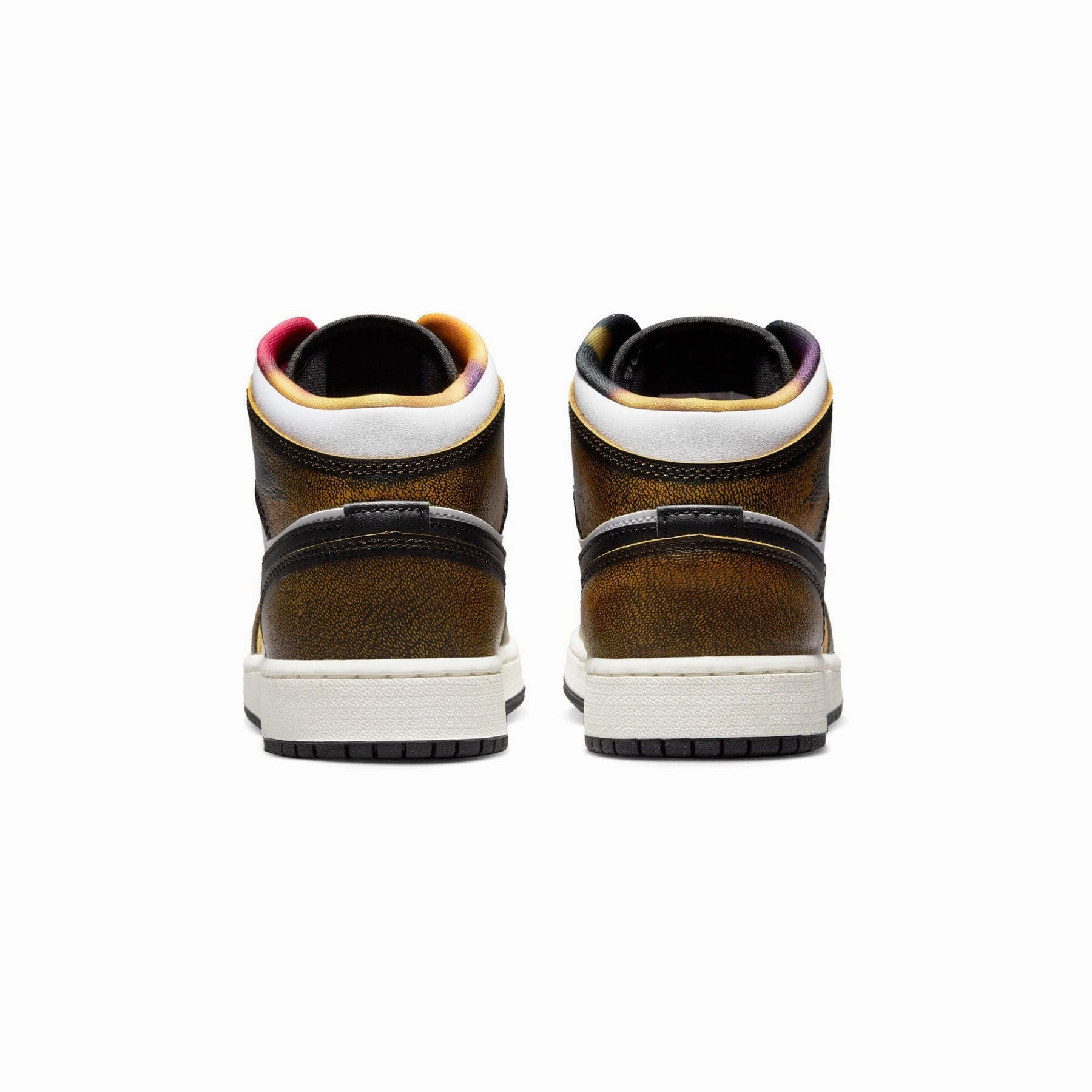 Air Jordan 1 Mid SE GS 'Wear-Away - Taxi' Air Jordan 1 Mid streetwear shoes
