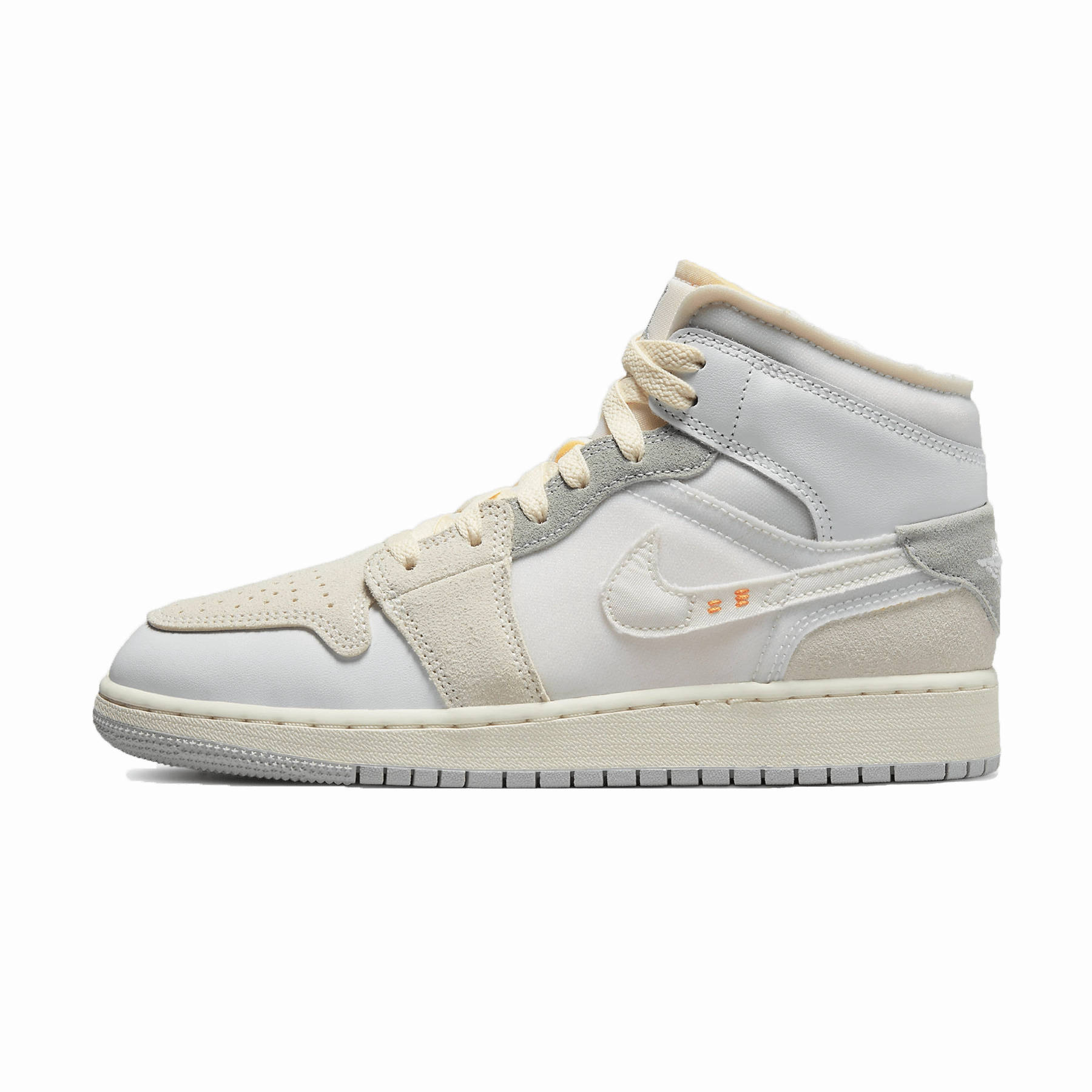 Air Jordan 1 Mid SE GS Craft 'Inside Out' Air Jordan 1 Mid versatile shoes for daily wear