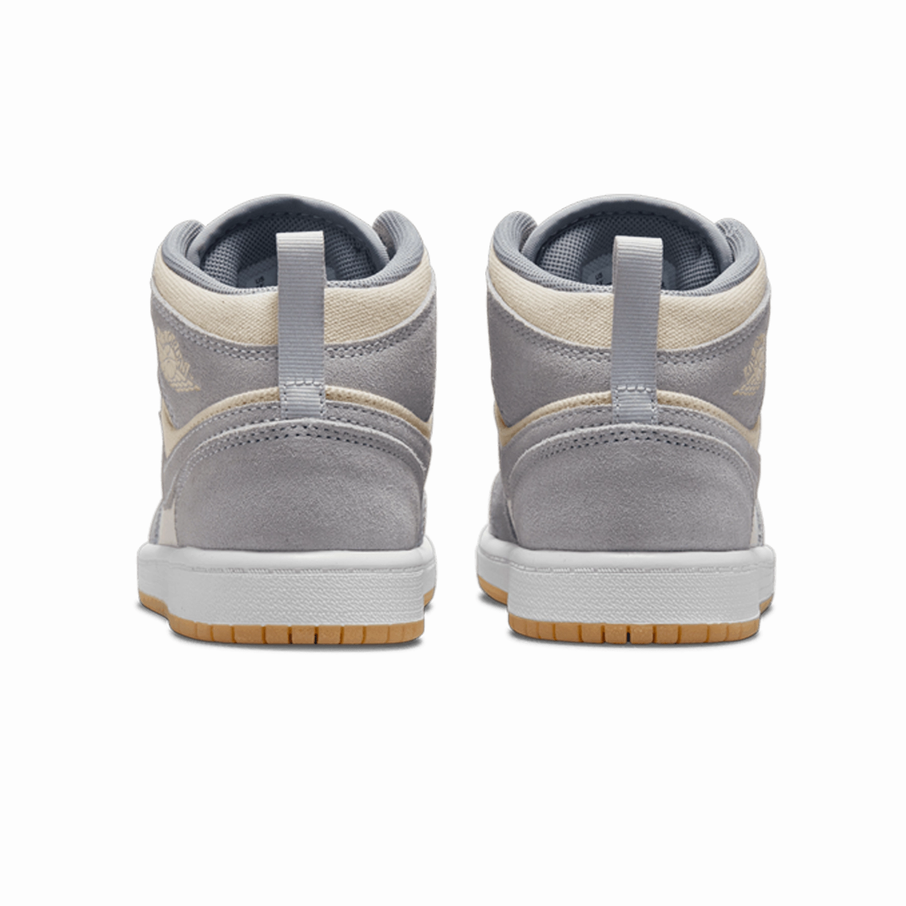 Air Jordan 1 Mid SE PS 'Coconut Milk Particle Grey' Air Jordan 1 vintage style sneakers