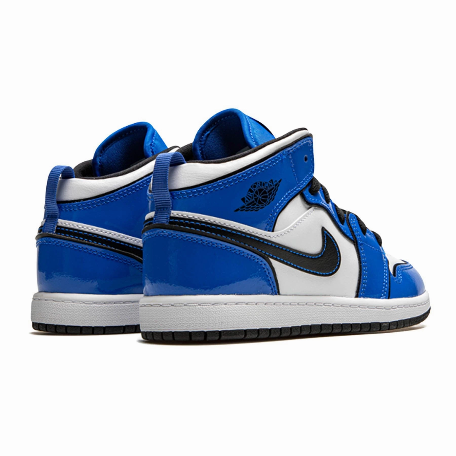 Air Jordan 1 Mid SE PS 'Signal Blue' Air Jordan 1 Mid streetwear shoes