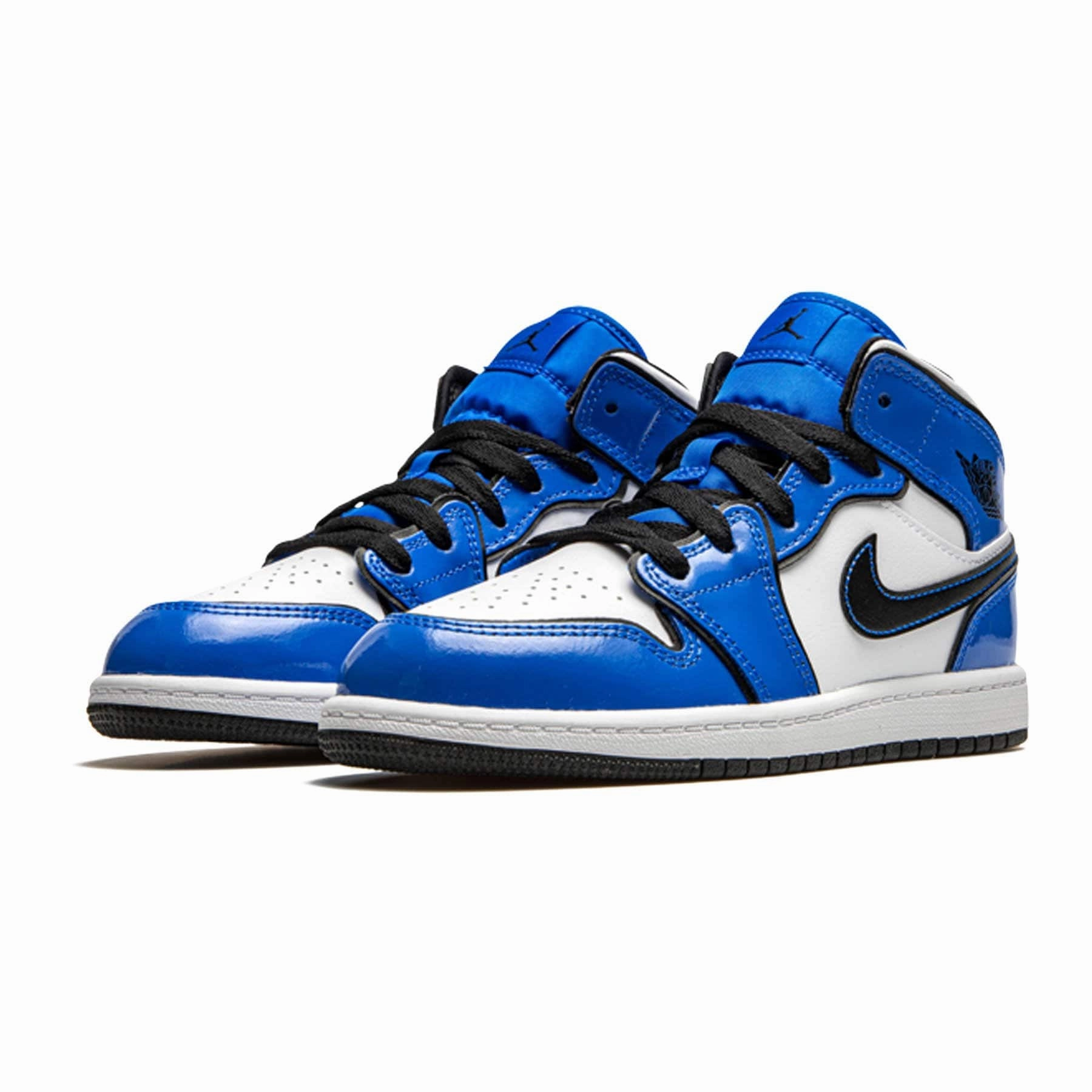 Air Jordan 1 Mid SE PS 'Signal Blue' Air Jordan 1 Mid streetwear shoes