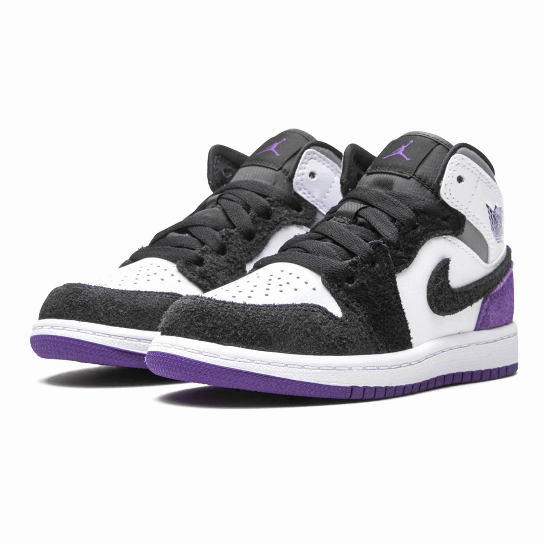 Air Jordan 1 Mid SE PS 'Varsity Purple' Air Jordan 1 Mid streetwear shoes