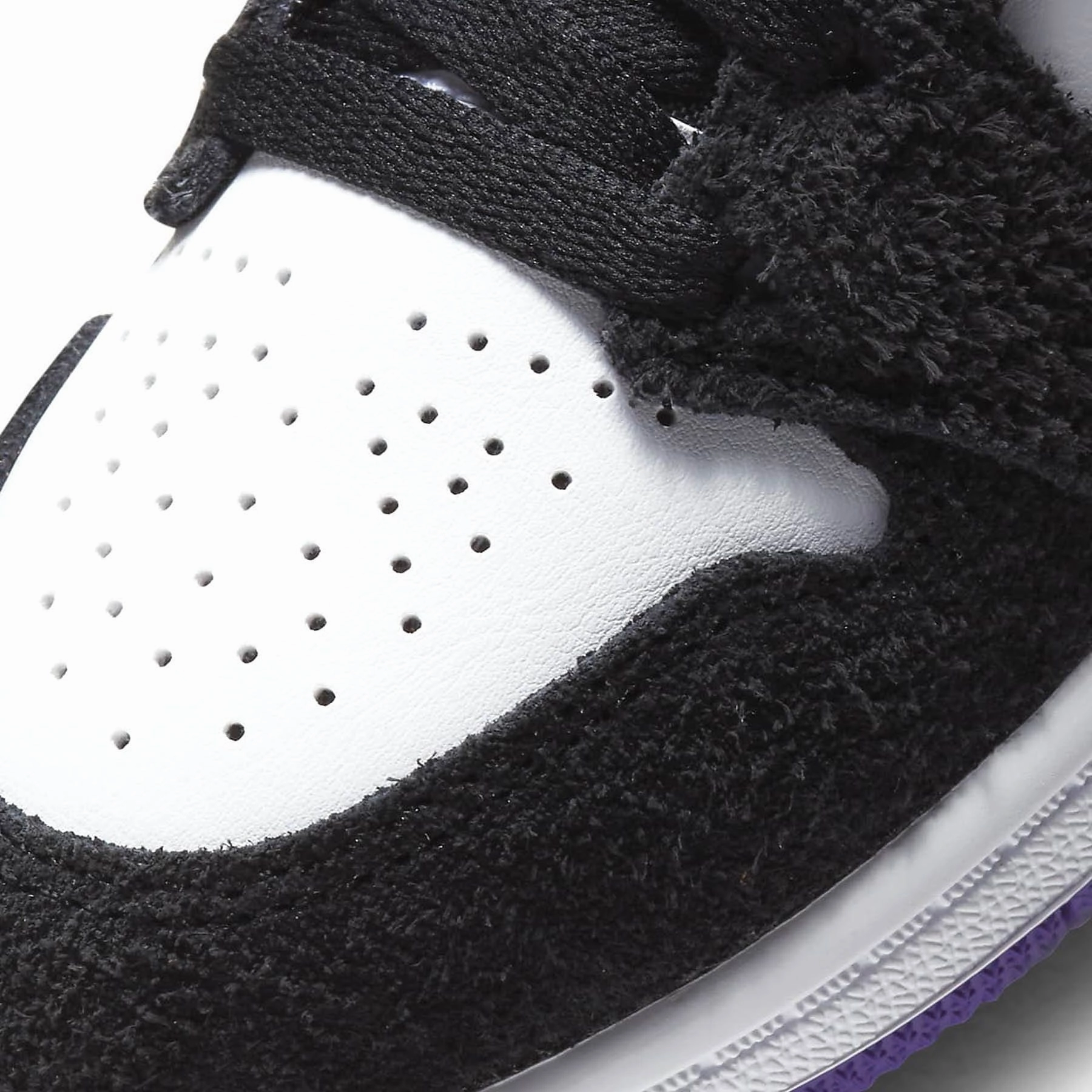 Air Jordan 1 Mid SE PS 'Varsity Purple' Air Jordan 1 Mid streetwear shoes