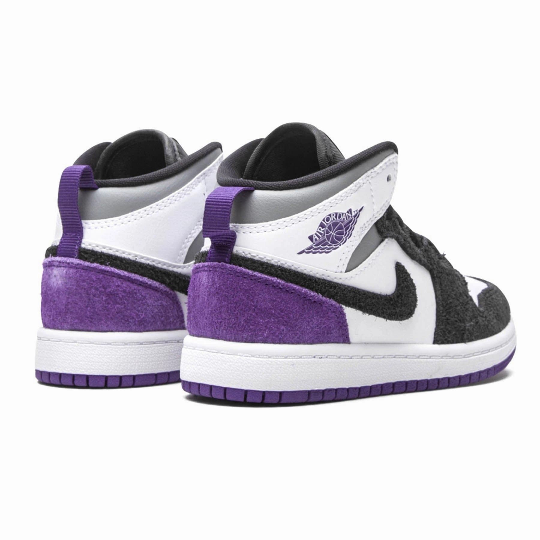Air Jordan 1 Mid SE PS 'Varsity Purple' Air Jordan 1 Mid streetwear shoes