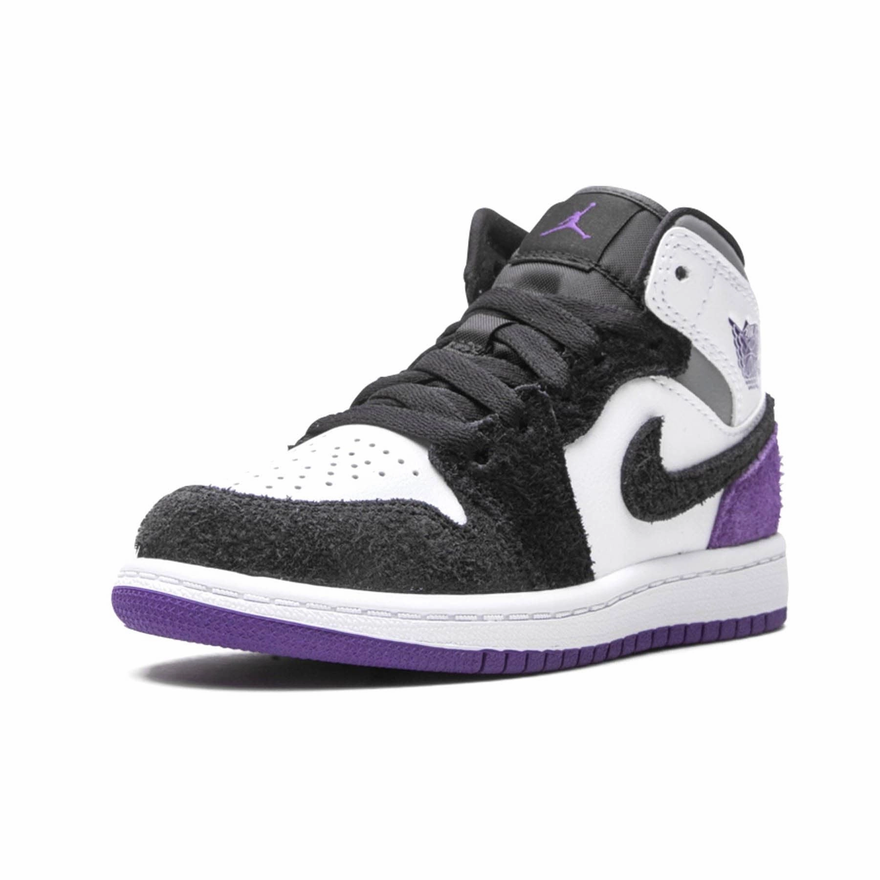 Air Jordan 1 Mid SE PS 'Varsity Purple' Air Jordan 1 Mid streetwear shoes