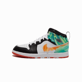 Air Jordan 1 Mid SE PS Wavy Air Jordan 1 Mid versatile shoes for daily wear