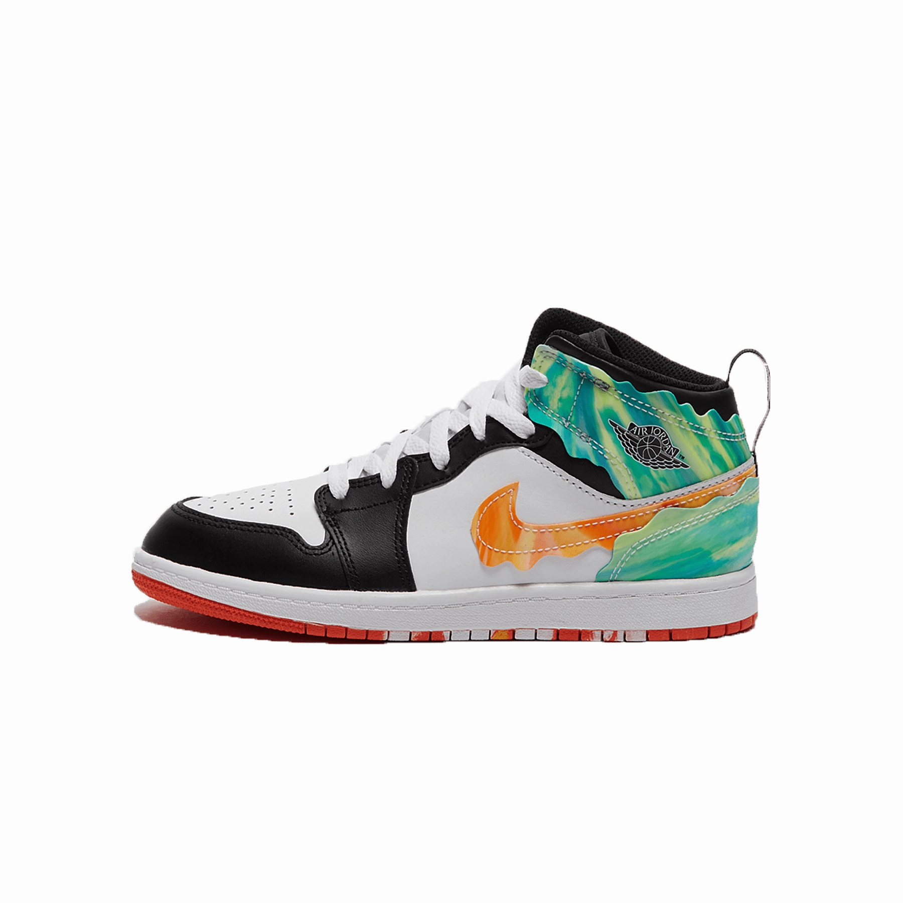 Air Jordan 1 Mid SE PS Wavy Air Jordan 1 Mid versatile shoes for daily wear