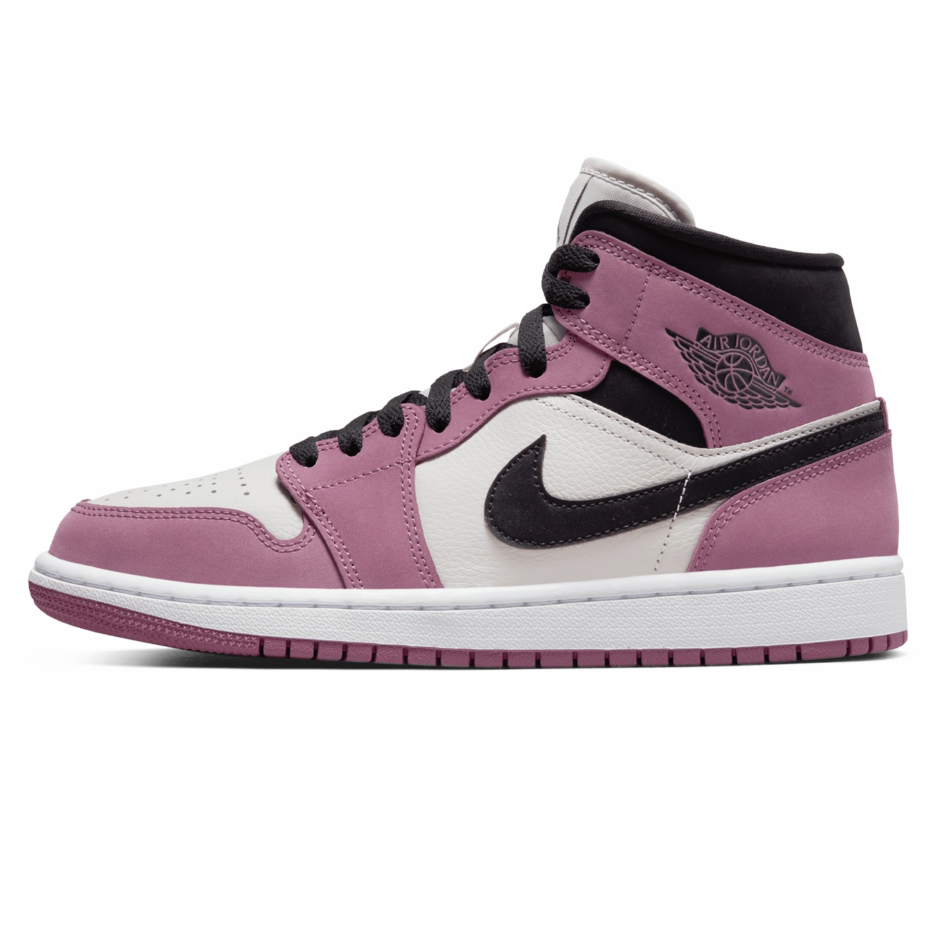 Air Jordan 1 Mid SE Wmns 'Berry Pink' Air Jordan 1 Mid versatile shoes for daily wear