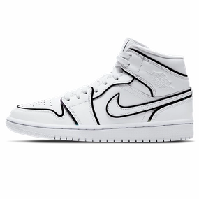 Air Jordan 1 Mid SE Wmns 'Iridescent Trim' Air Jordan 1 Mid versatile shoes for daily wear