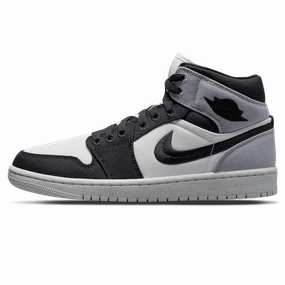 Air Jordan 1 Mid SE Wmns 'Light Steel Grey Canvas' Air Jordan 1 Mid versatile shoes for daily wear