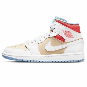 Air Jordan 1 Mid SE Wmns 'Sesame' Air Jordan 1 Mid versatile shoes for daily wear