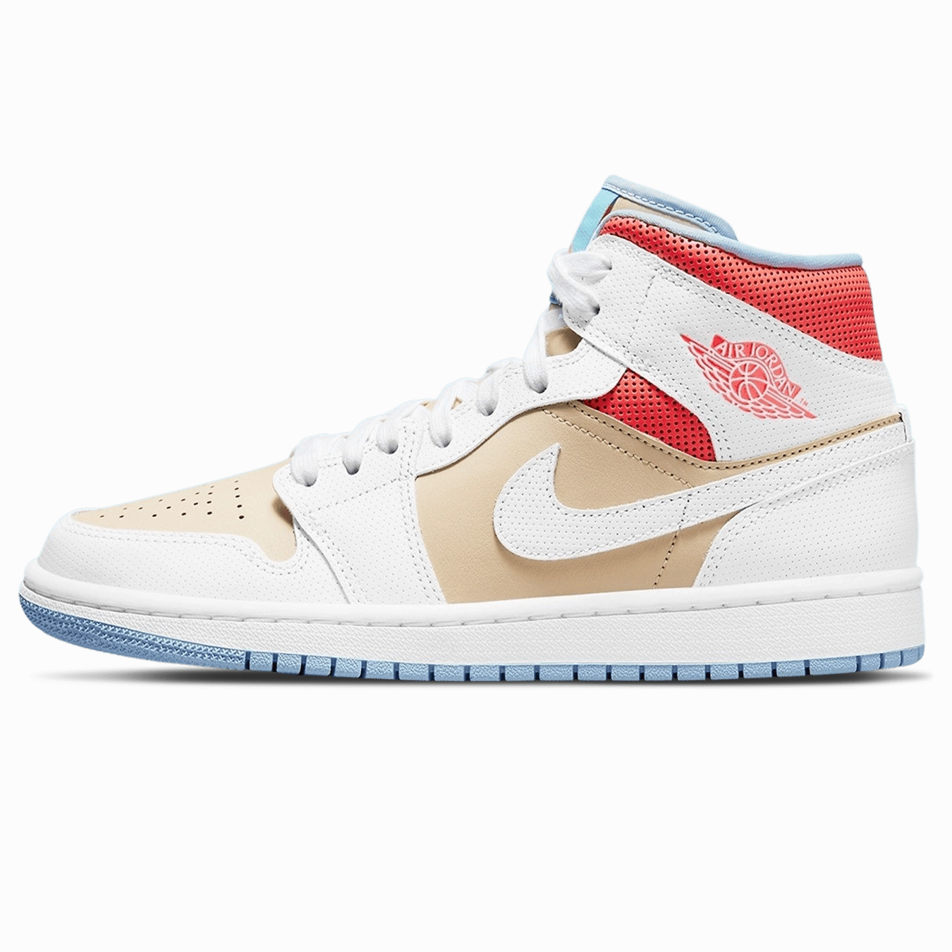 Air Jordan 1 Mid SE Wmns 'Sesame' Air Jordan 1 Mid versatile shoes for daily wear