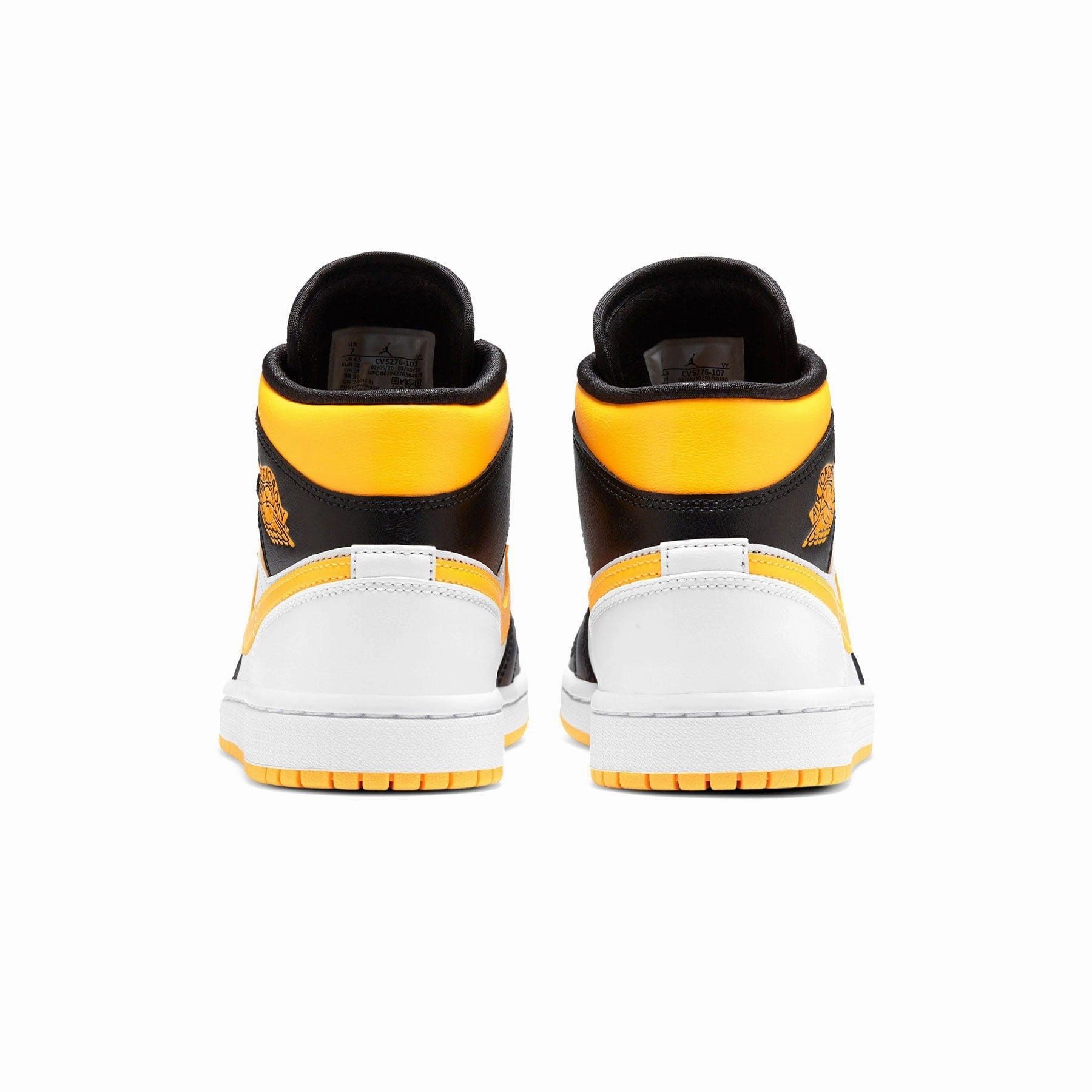 Air Jordan 1 Mid SE Wmns 'White Laser Orange' Air Jordan 1 Mid streetwear shoes